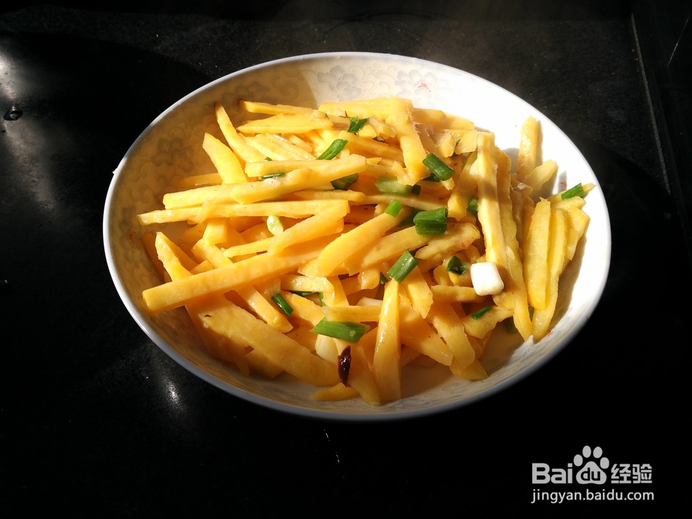 农家鲜香炒红薯