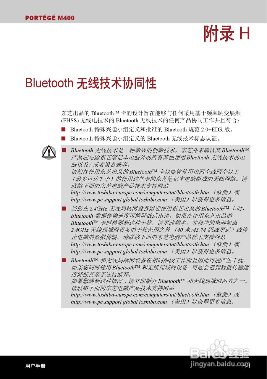 东芝Portege M400笔记本电脑使用说明书:[27]