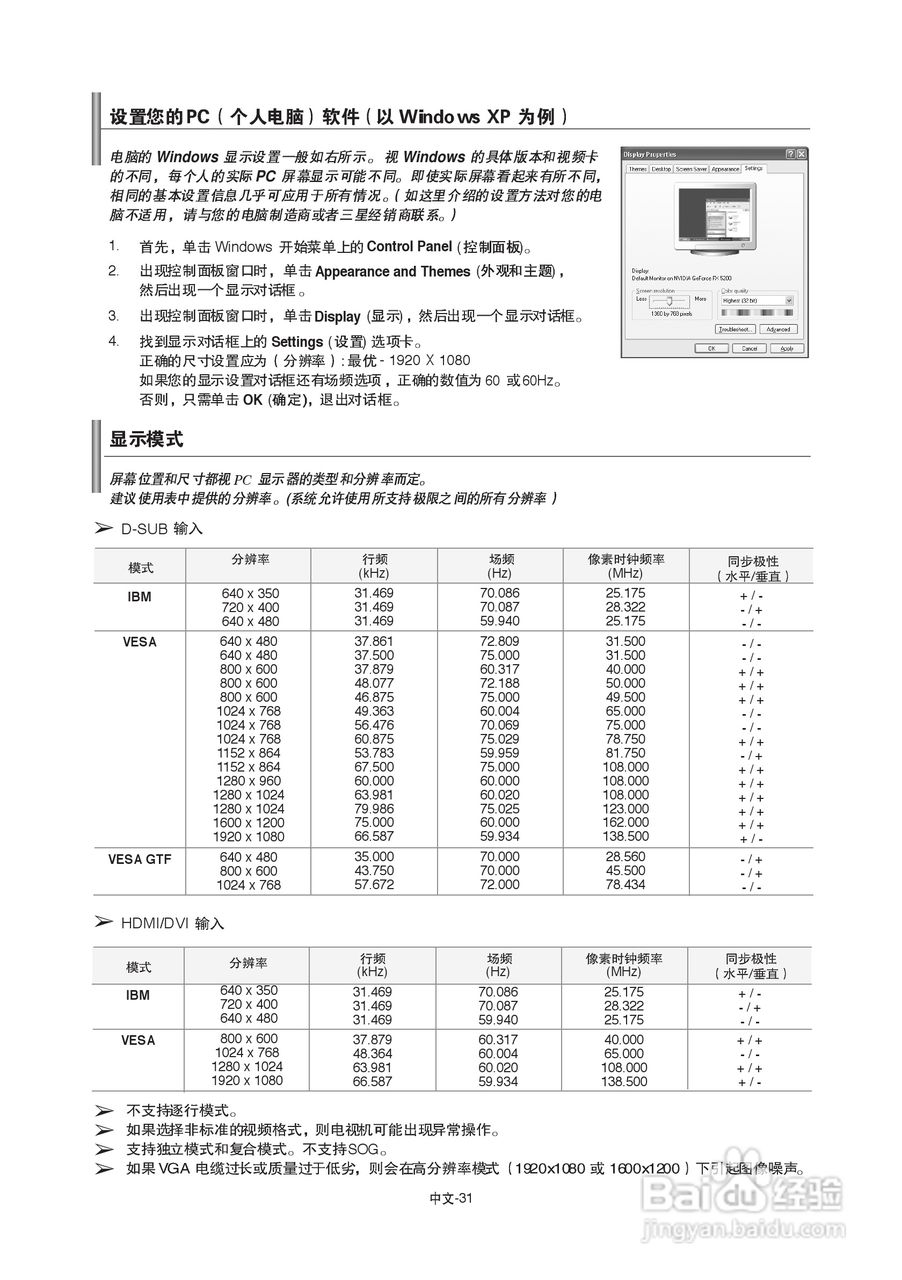三星LA46F81B液晶彩电使用说明书:[4]