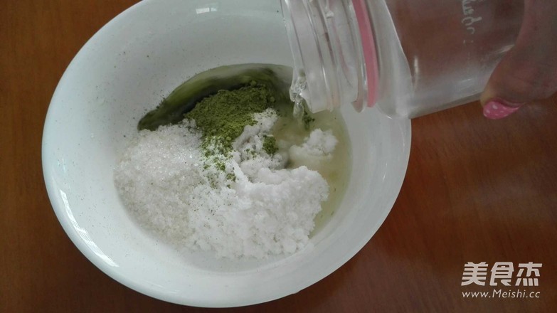抹茶凉粉的做法