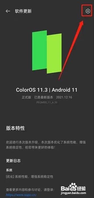 oppo如何设置夜间自动更新手机