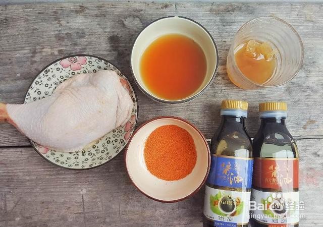 家庭自制奥尔良照烧鸡腿