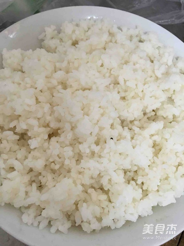 培根蛋炒饭的做法