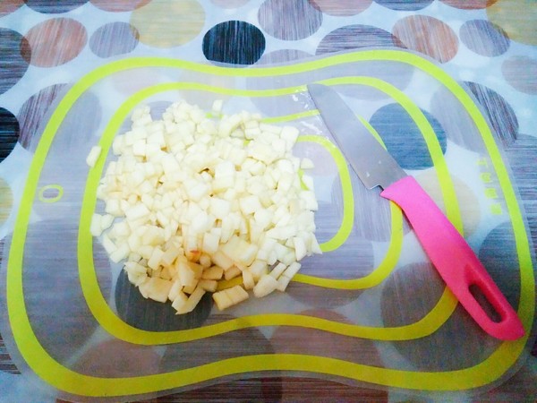 松软苹果白桃小饼