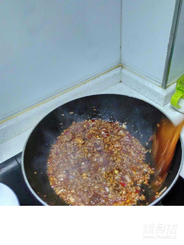 自制川味炸酱面