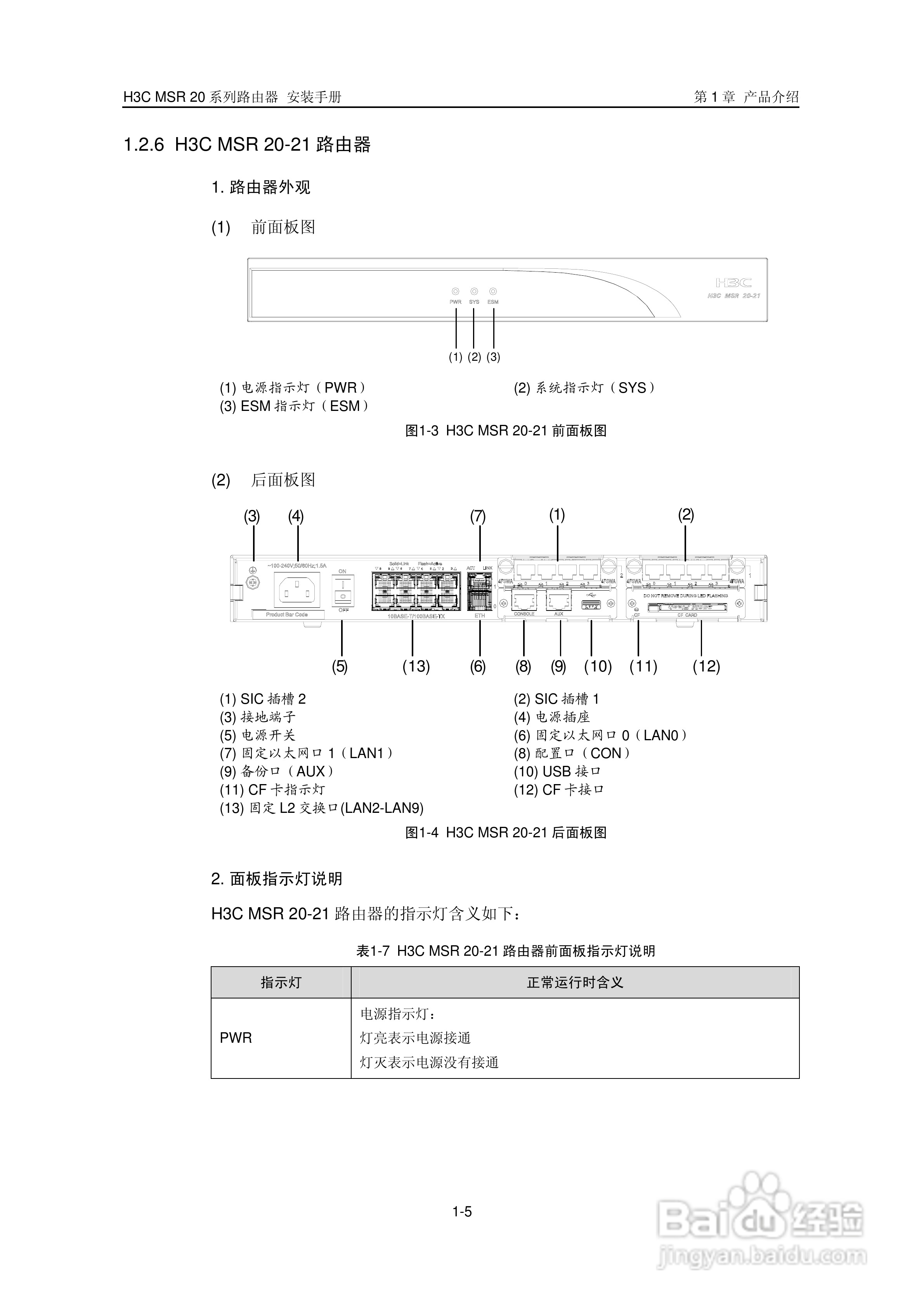 华三交换机MSR20形说明书:[1]