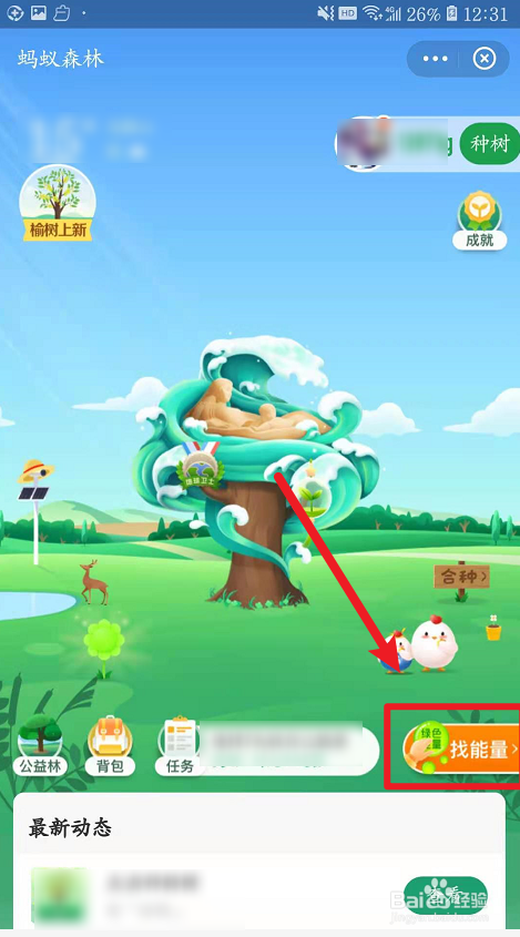 蚂蚁森林怎么一直收好友绿色能量？