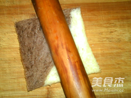 火龙果吐司蛋挞