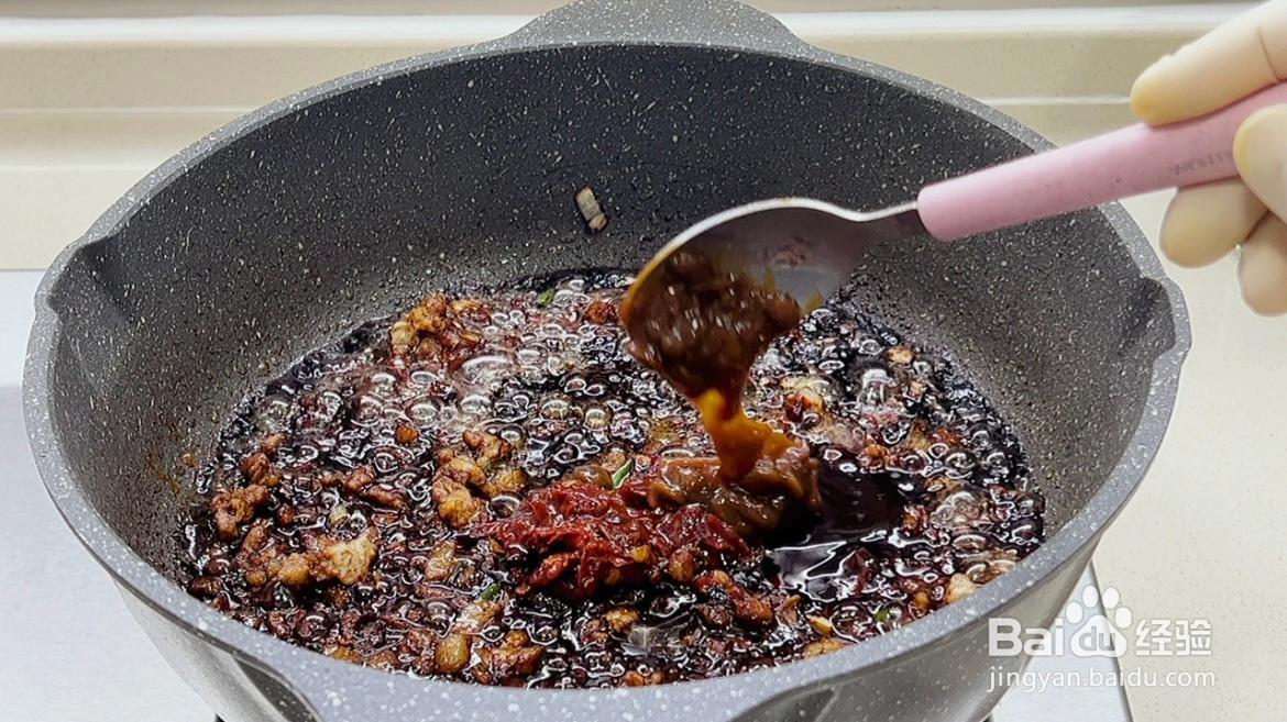 茄子打卤面的做法