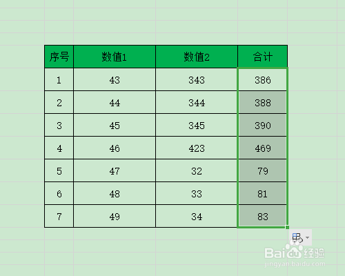 WPS表格怎么批量快速求和