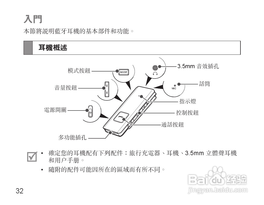 三星HS3000蓝牙耳机使用说明书:[4]