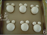 鲜奶油小熊面包