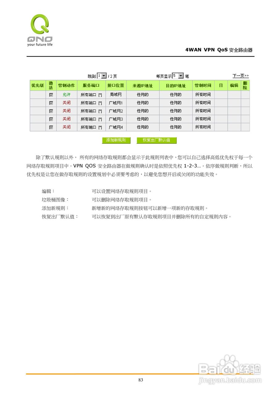 侠诺QVM750路由器使用说明书:[9]