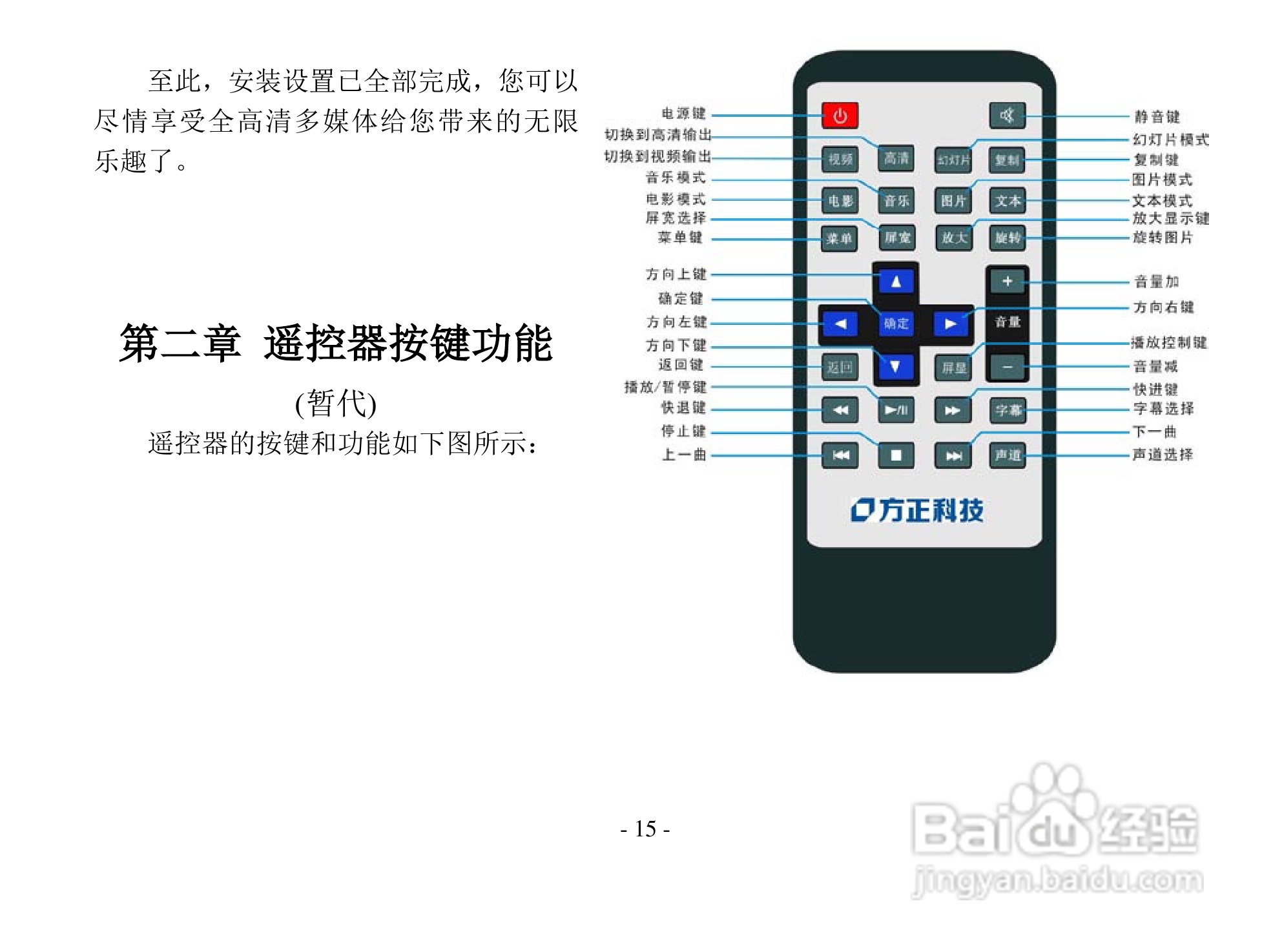 方正高清播放机G210型使用说明书:[2]