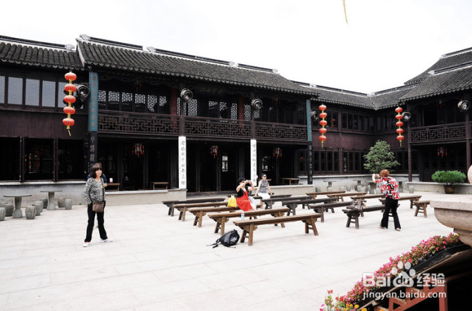 周庄古戏台的传统美