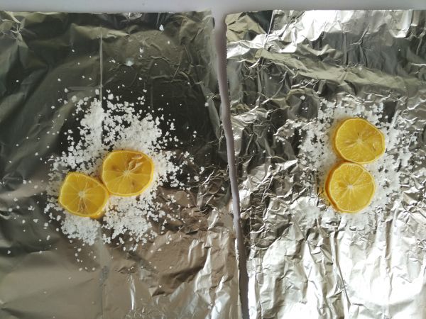 柠檬海盐烤螃蟹