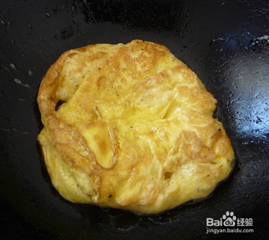鸡蛋炒饼的做法