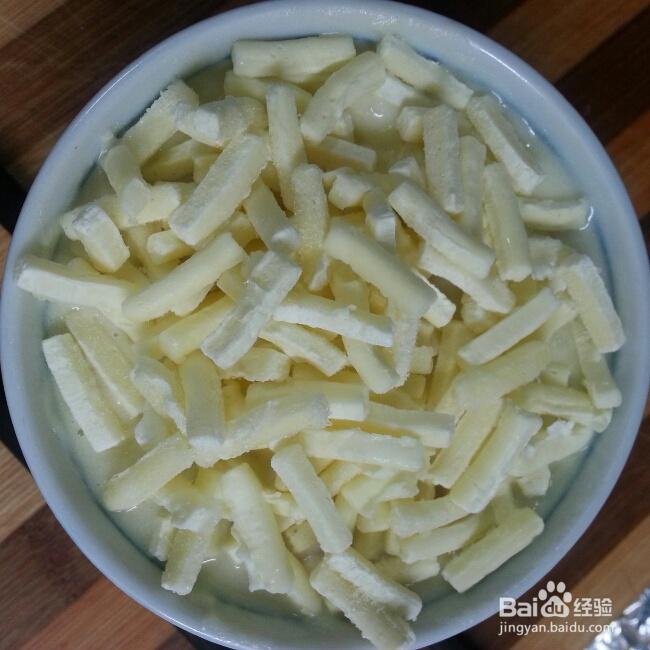 非常简单的芝士焗奶汁土豆培根