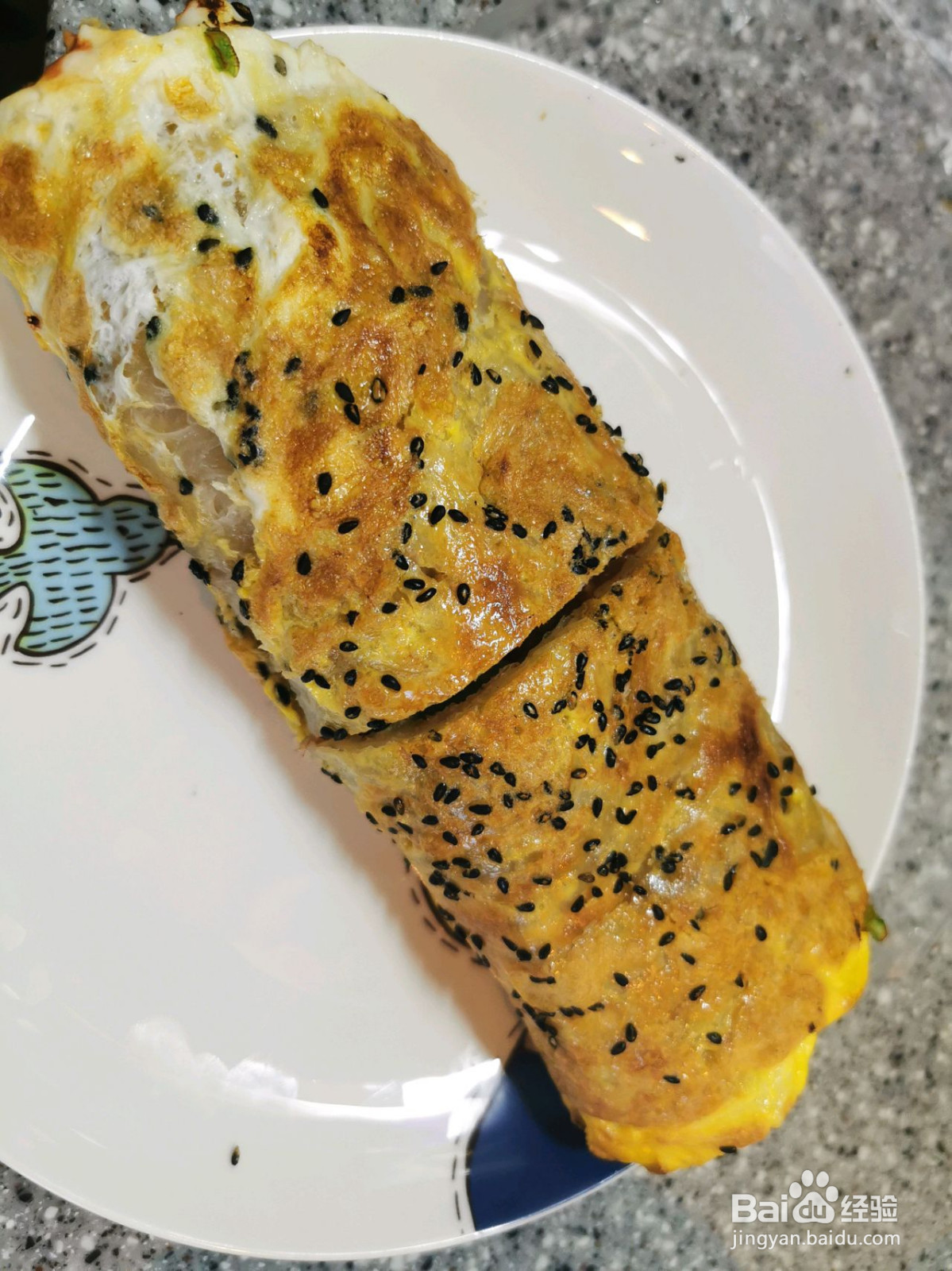 鸡蛋卷手抓饼的做法