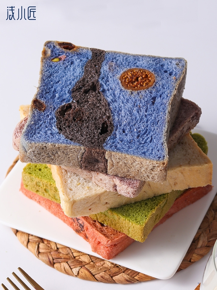 减肥人士都爱的全麦面包，好吃营养饱腹感超强哦！