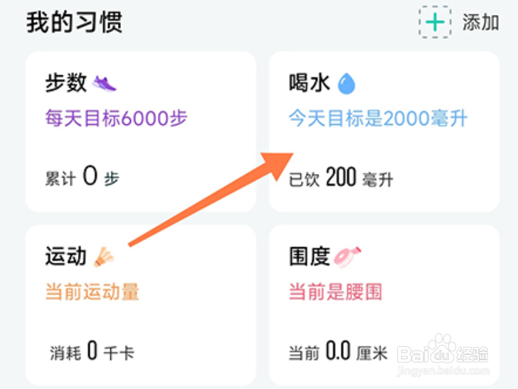热量减肥法怎么记录喝水