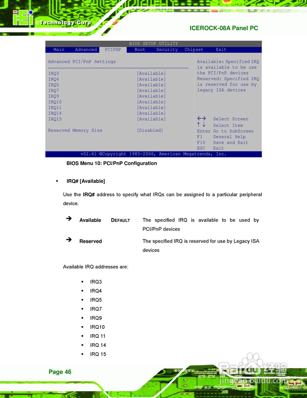 IEI威强ICEROCK-08A车载电脑说明书:[6]