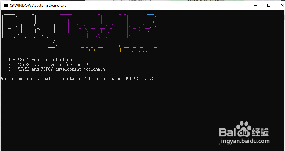 如何在windows10系统下安装ruby on rails