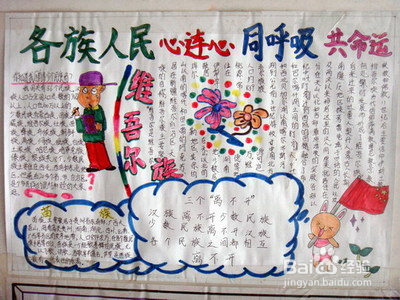 同呼吸共命运为主题的手抄报