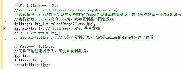 OpenCV：CvMat结构体