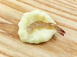 保健养生小吃届的最佳CP-鲜虾土豆饼