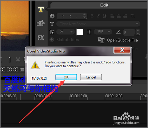 会声会影x6中导入的lrc歌词变成繁体的怎么解决?