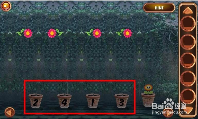 逃出室内花园游戏攻略