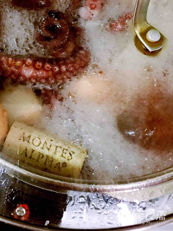 八爪鱼色拉的做法