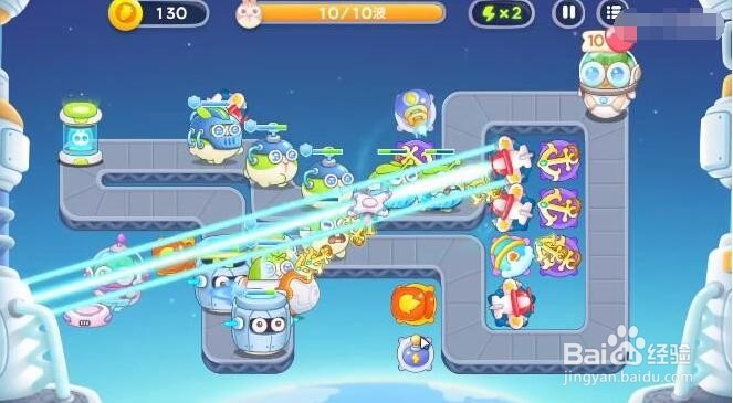 保卫萝卜4太空穿越50关攻略视频