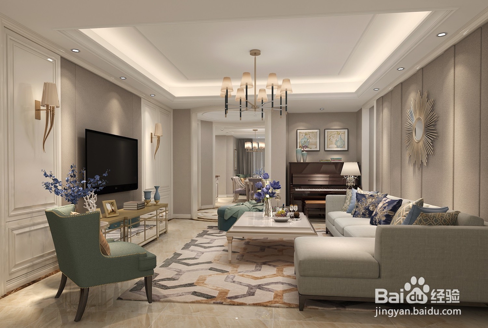 客厅背景墙装修设计