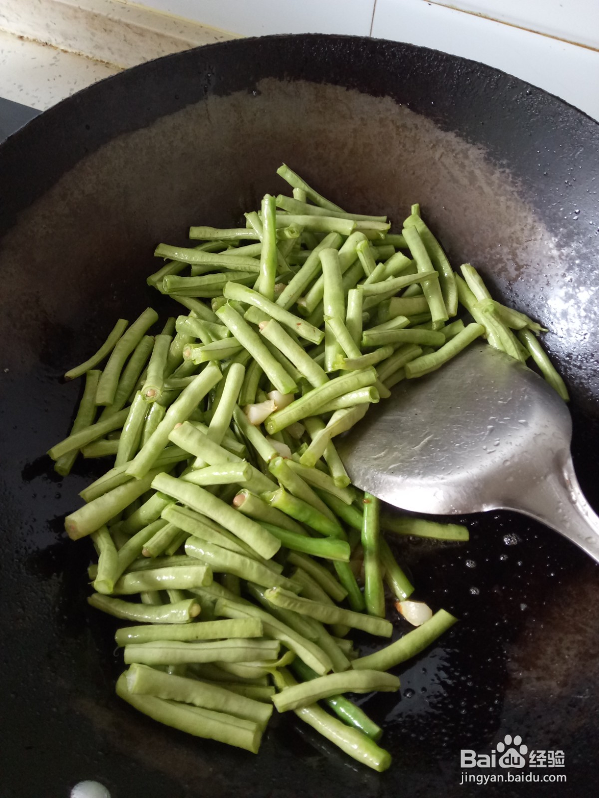 家常木耳炒豆角