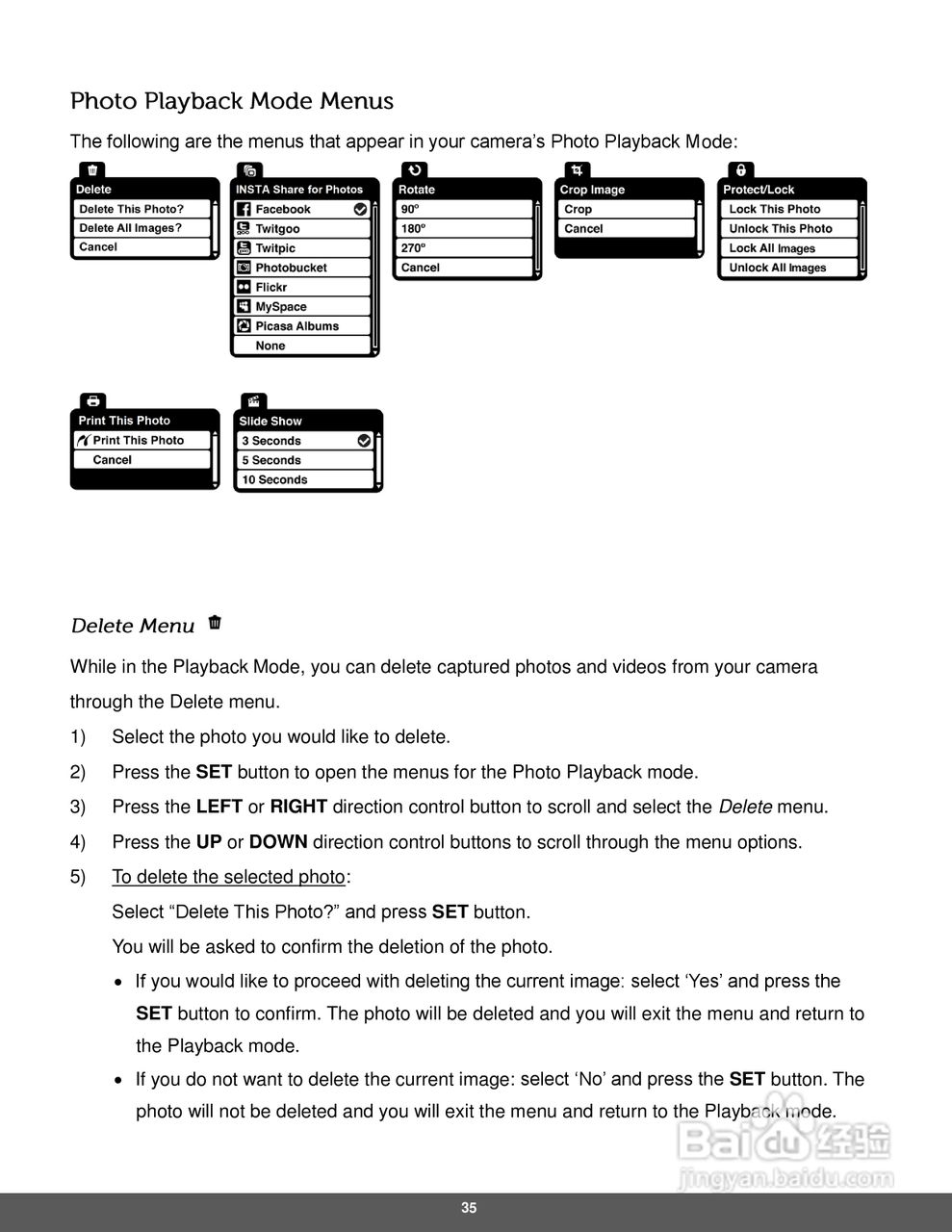 宝丽来IS529数码相机说明书:[4]