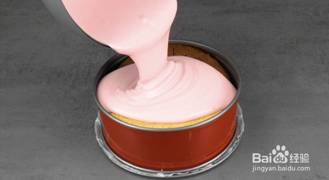 如何制作几何图形的覆盆子蛋糕