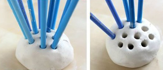 如何用软陶制作笔插 软陶笔插DIY图解教程