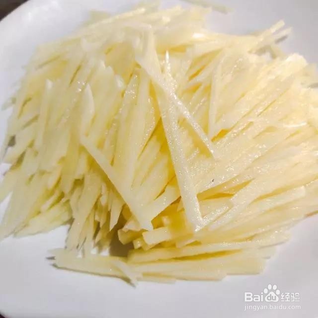 凉拌土豆丝的做法