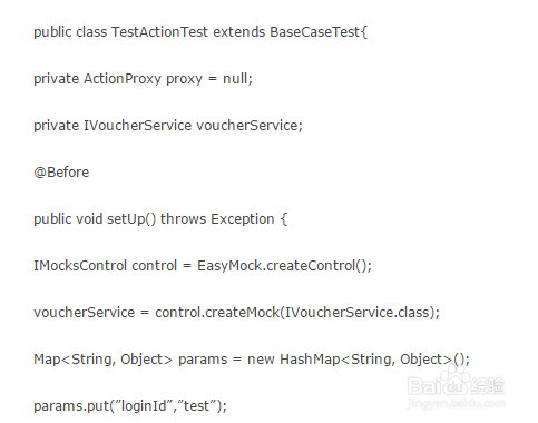 怎么编写action的单元测试
