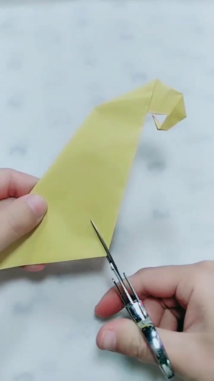 亲子手工小鸟折纸怎么做