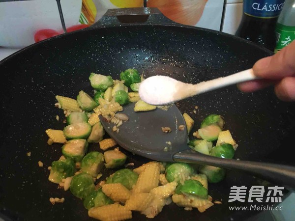 杂炒虾仁的做法