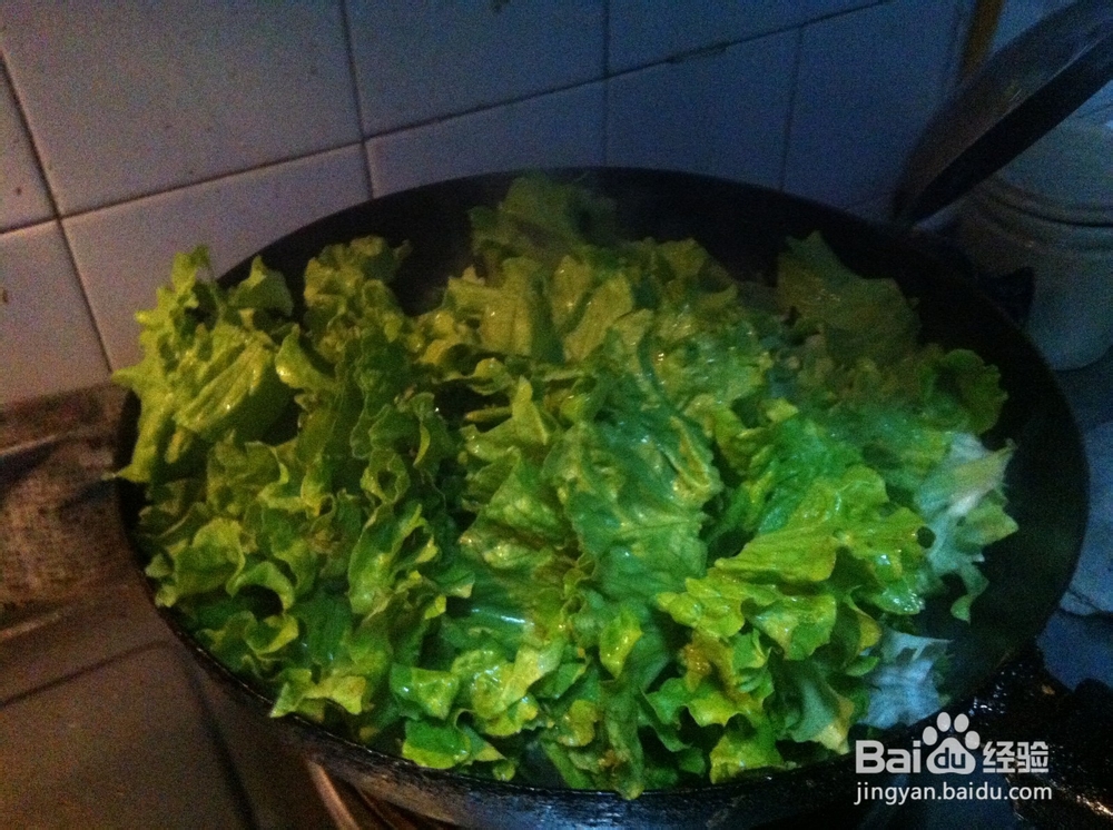 我是美食家：[14]怎么炒生菜