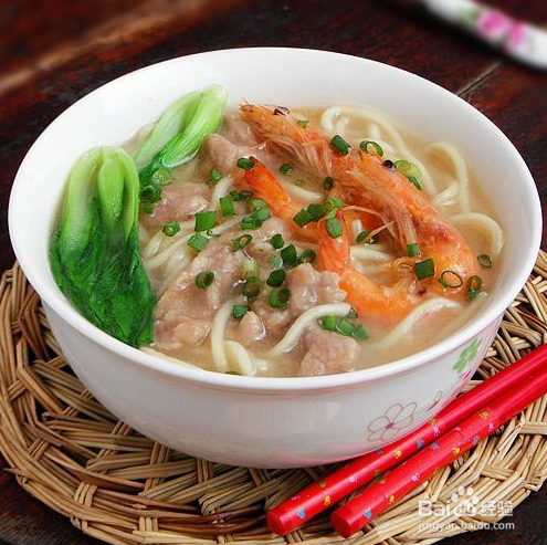 教你怎么做肉羹鲜虾卤生面