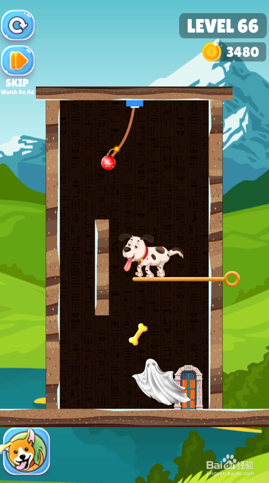Save The Puppy的LEVEL 66怎样通关？