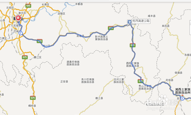 长沙到重庆自驾路线攻略