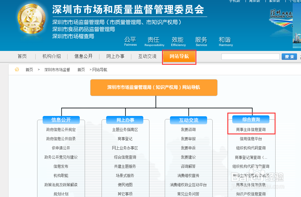 企业信息查询,如何查询深圳公司工商注册信息?