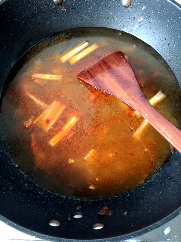 香辣榨菜肉丝面