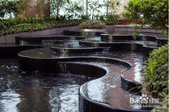 跌水设置的位置